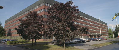 Försvarsmaktens högkvarter på Lidningövägen 24 i Stockholm.